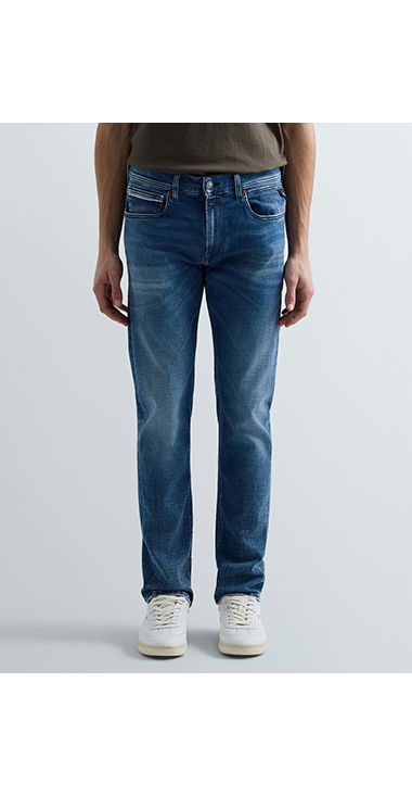 スリムストレートフィットGROVER Hyperflex Matrix ストレッチデニム